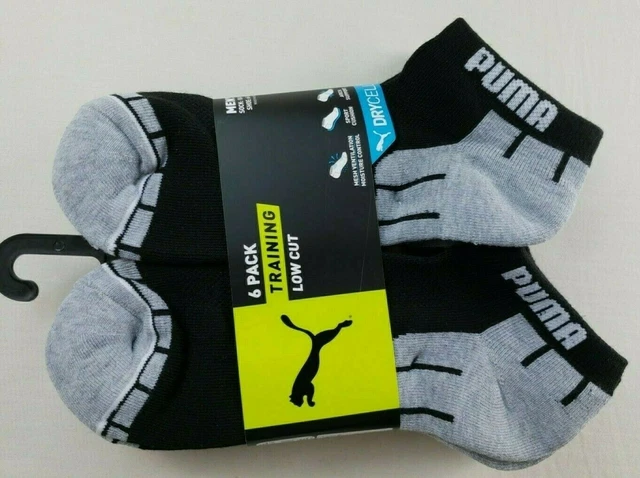 PUMA Unisexe Classique Sport Chaussettes 6er Paquet 35-38 39-42 43