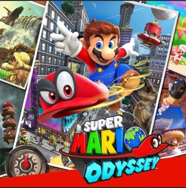 Super Mario Odyssey - Nintendo Switch - Lire Read description