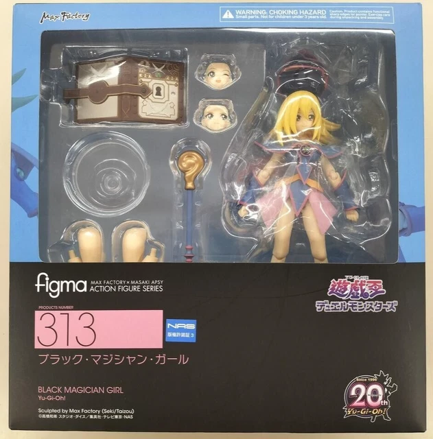 FIGMA YU-GI-OH DUEL Monsters Black Dark Magician Girl 313 Figure Max ...