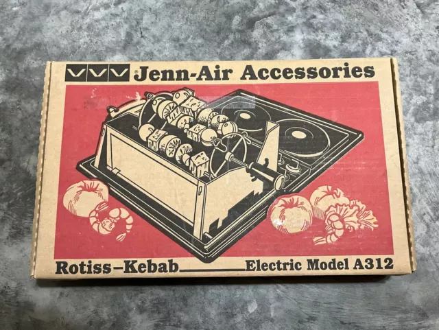 Jenn-Air Accessories Rotiss-Kebab Electric Model A312 Kebab Rotisserie