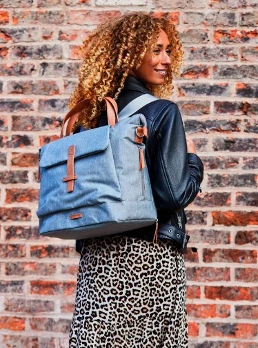 BabaBing! Erin Changing Nappy Diaper Infant Baby Tote Backpack Bag RRP £70 EUC