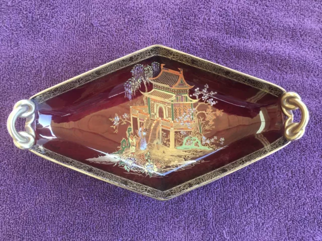 RARE Carlton Ware Pagoda / Mikado Bowl - Vintage - With Handles