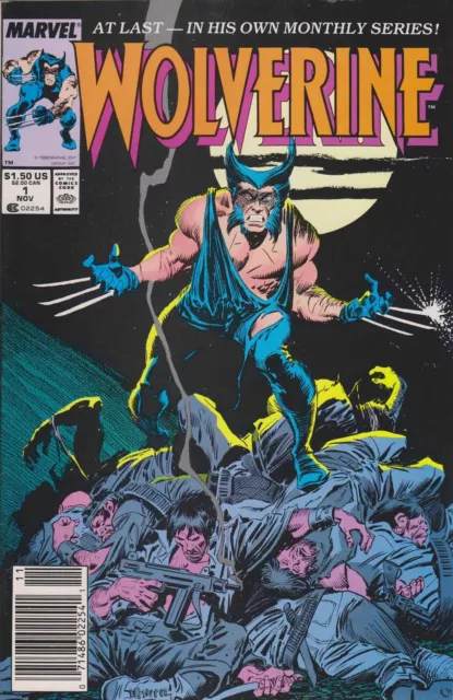 Wolverine #1 (Newsstand) FN; Marvel | Chris Claremont - we combine shipping