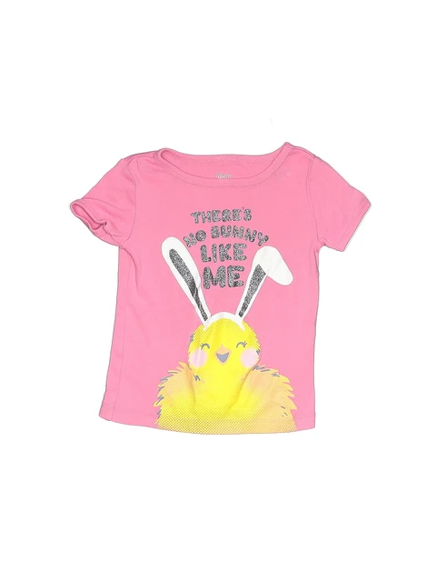 Carter's Girls Pink Short Sleeve T-Shirt 3T