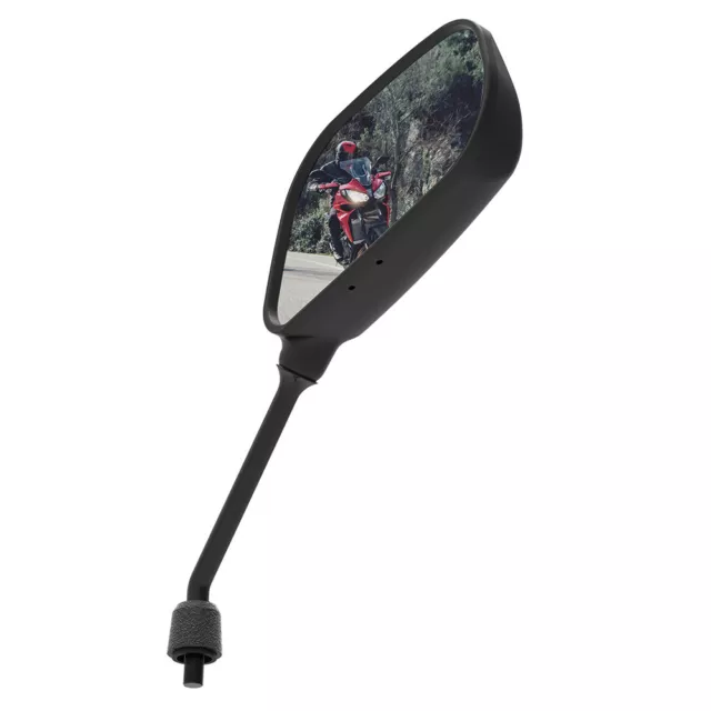 Oxford Motorcycle Oblong Mirror Black LEFT OX574 Bike Replacement Mirror LH