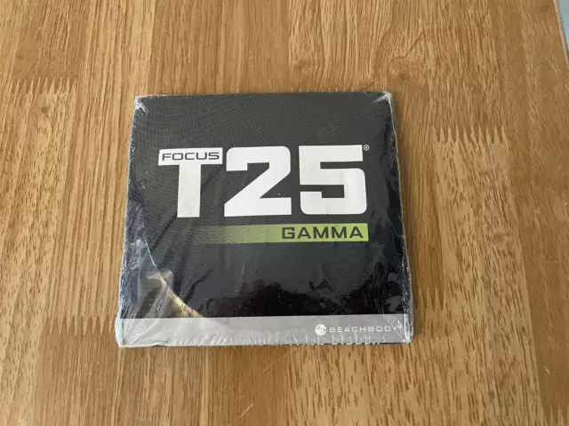 Beachbody Focus T25 Gamma Set 4 DVDs Workout - Still Sealed