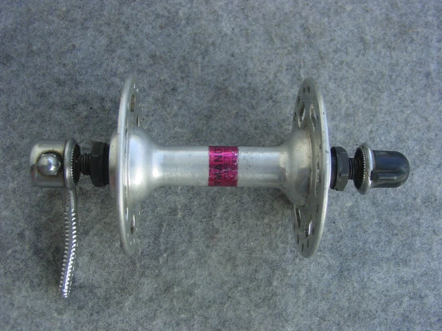 Moyeu Avant Sturmey Archer à Bride Haute - Pour Piste/fixie, 32 Trous, Noir, 270g