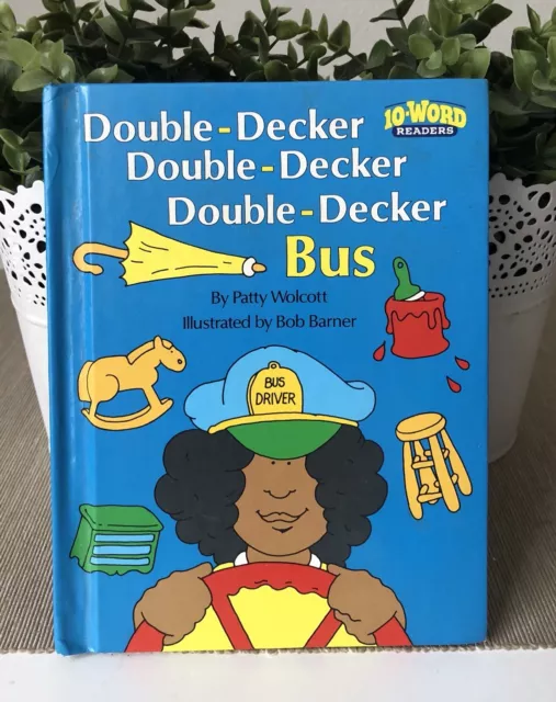 Double Decker Double Decker Double Decker Bus 10 Words Reader Children Book 1980