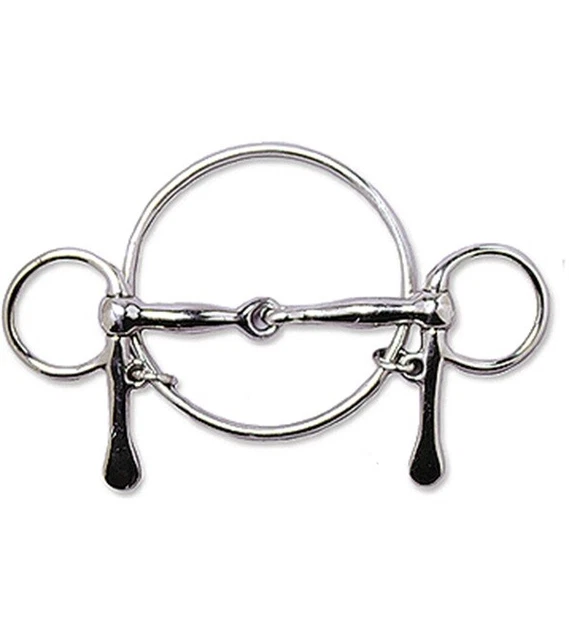 Dexter Ring Half Cheek Bit - 5 in.