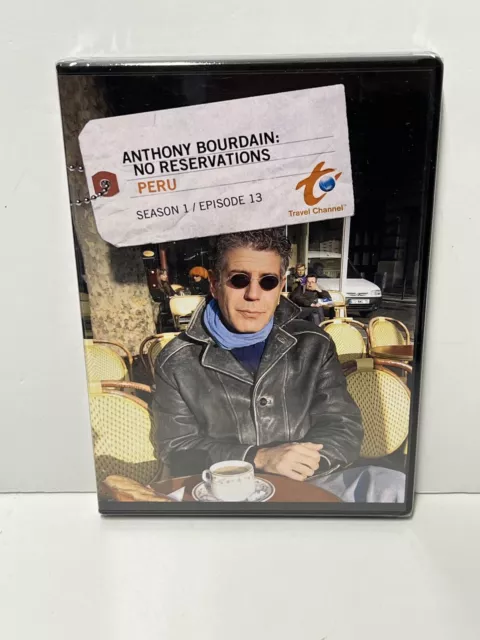 NEW - Anthony Bourdain: No Reservations PERU Season 1 Episode 13 MOD DVD-R