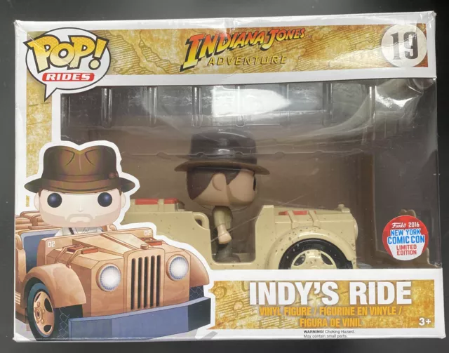 POP Rides# 19 Indiana Jones : Indy’s Ride NYCC 2016 Exclusive