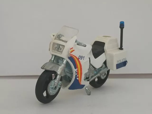 1:24 Police Nationale Moto Dgp 091 Échelle En Métal Et Plastique Échelle...
