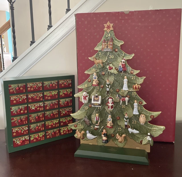 VILLEROY & BOCH Christmas Toys Memory Advent Calendar Tree 2014 With