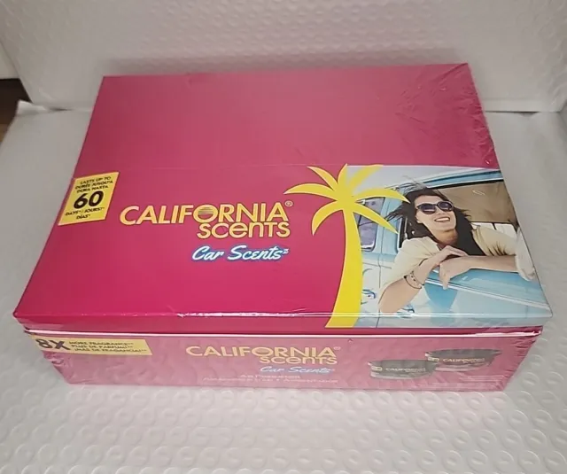 CALIFORNIA SCENTS Assorted Car Air Fresheners in Can (Pack Of 12