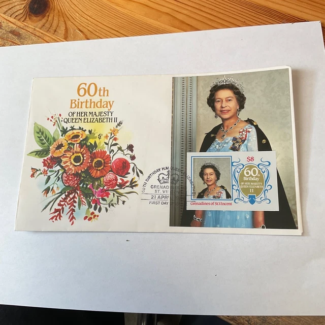 Grenadines of St. Vincent 1986 60th Birthday MS463 IMPERF