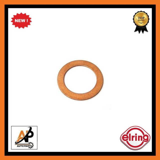 ELRING Guarnizione Tubo Refrigerante Per VW Golf IV E Polo - EPDM 20.5mm - Foto 11