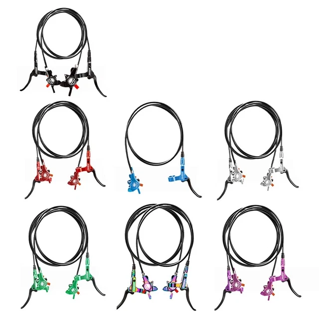 Unleash the full potential of your mountain bike with this oil brake disc set