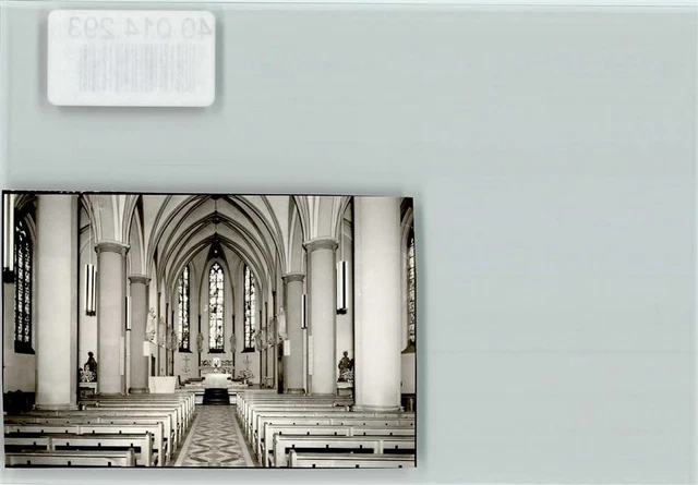 40014293 - 4285 Raesfeld Kath. Kirche Innenaufnahme Dome / Kirchen