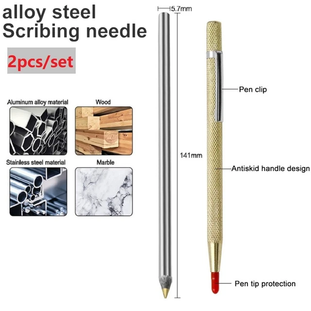 Atyhao 5 Pcs Diamant Stylo Scriber, Diamant Marquage Gravure