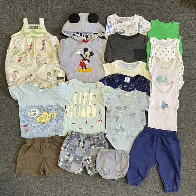 Assorted Baby Boy Clothing Bundle Size 0