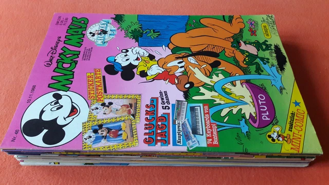 Micky Maus Hefte des Jahrgang 1988 mit Beilagen, sehr guter Zustand, zur Auswahl
