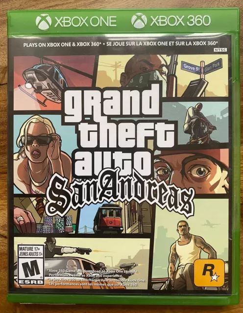 Grand Theft Auto San Andreas GTA Xbox One US Version Gebraucht in OVP