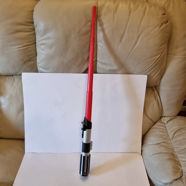 Star Wars Darth Vader Red Lightsaber Hasbro 2015 Flick Out Cosplay