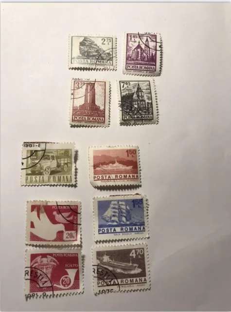 Vintage Eastern Europe postage stamps (1958-1975) x 38