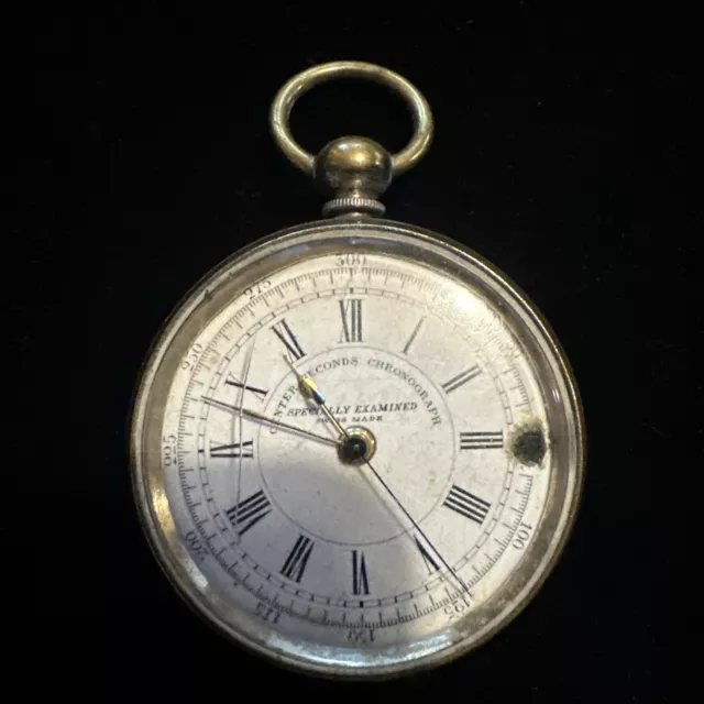 Antique Center Seconds Chronograph Pocket Watch