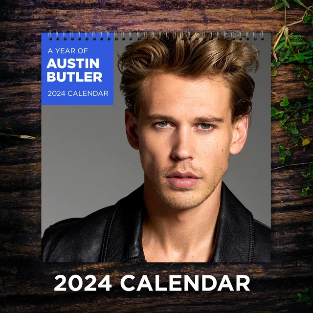 AUSTIN BUTLER CALENDAR 2024 Austin Butler 2024 Celebrity Wall