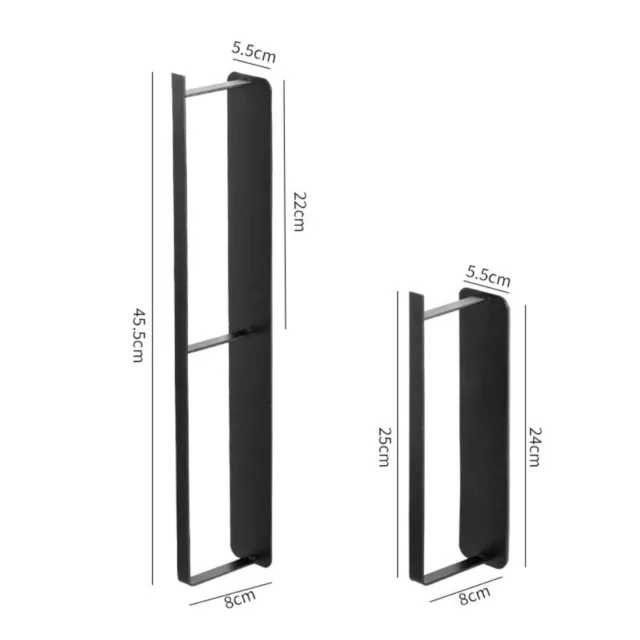 Double niveau Porte-serviette magnétique  Réfrigérateur 2