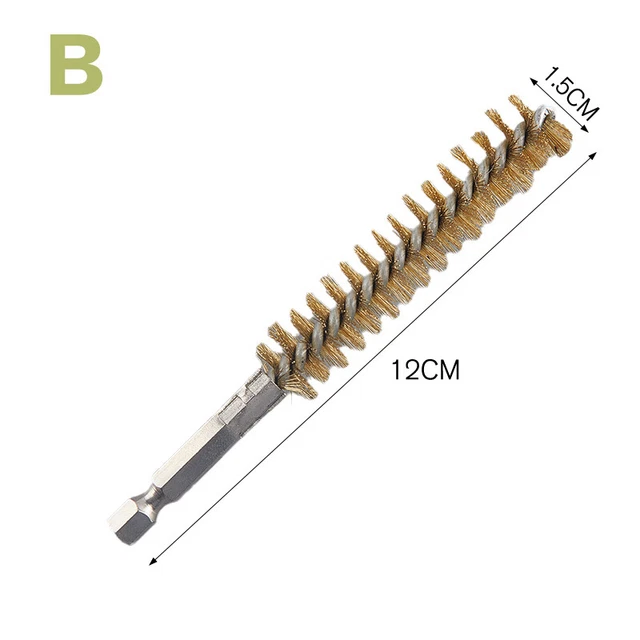 Wire Brush for Power Drill Impact Driver Paint/Rust Remover Cleaning Polishin Bf