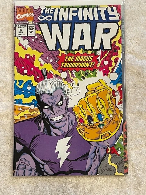 Marvel Comics The Infinity War Magus Triumphant #6 1992 NM 3 Page Fold-Out Cover
