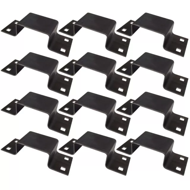 12 Pack Bolt-On Stake Pockets Made w/ 12Ga. Steel for Trucks / Trailers B2373G