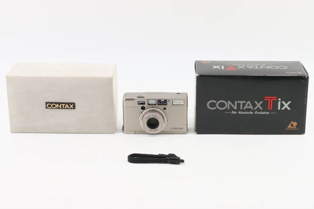 [Near MINT in BOX] Contax Tix APS 28mm f/2.8 Point＆Shoot Film Camera From JAPAN 2