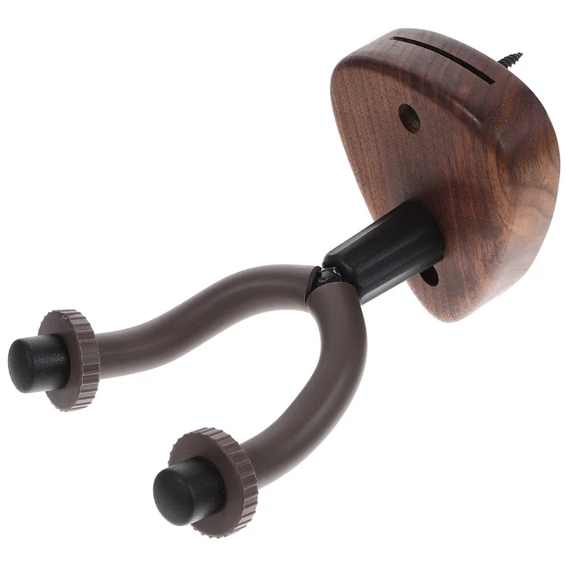 CROCHET DE GUITARE En Noyer Noir Support Suspendu Mural Pour EUR 15,18 - PicClick FR