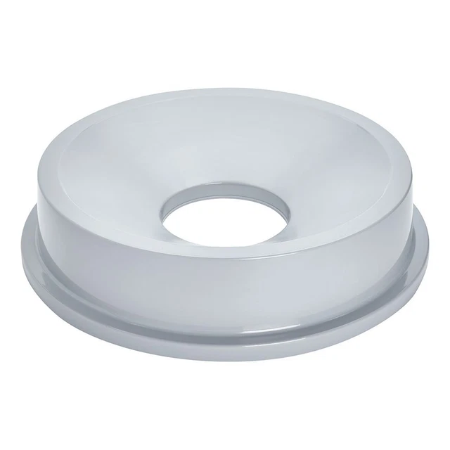 Rubbermaid FG354300GRAY BRUTE Funnel Top for 2632 Round Container