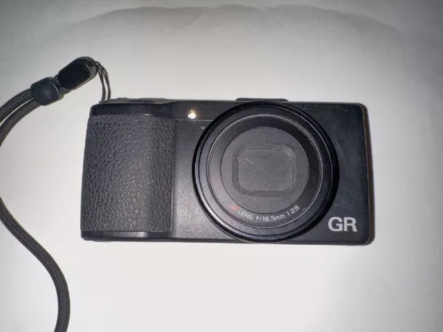 □ Ricoh GR 16.2MP Digital Camera - Black