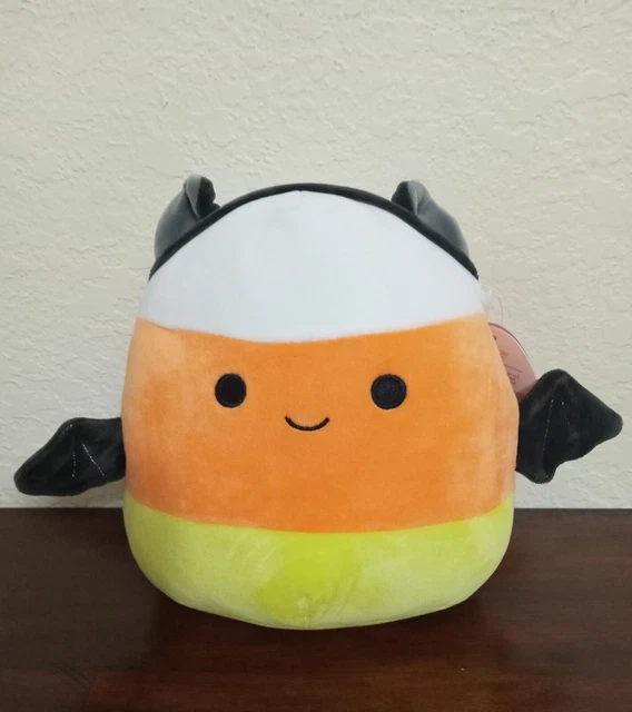 SQUISHMALLOWS HALLOWEEN 2022 Squad 8" Delie The Candy Corn Bat Plush