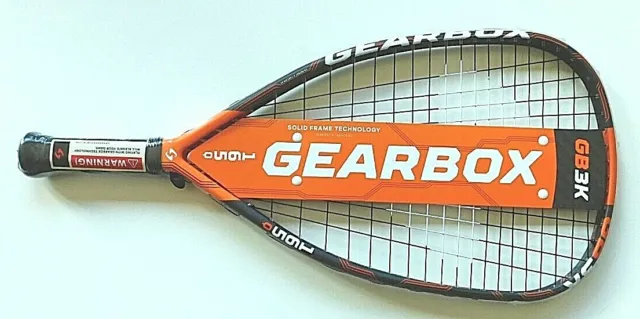 GEARBOX GB3K Racquetball Racquet - 165Q Quadra Form 3 5/8"    NEW