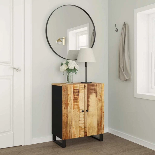 vidaXL Credenza 60x33x75 cm in Legno Massello di Mango