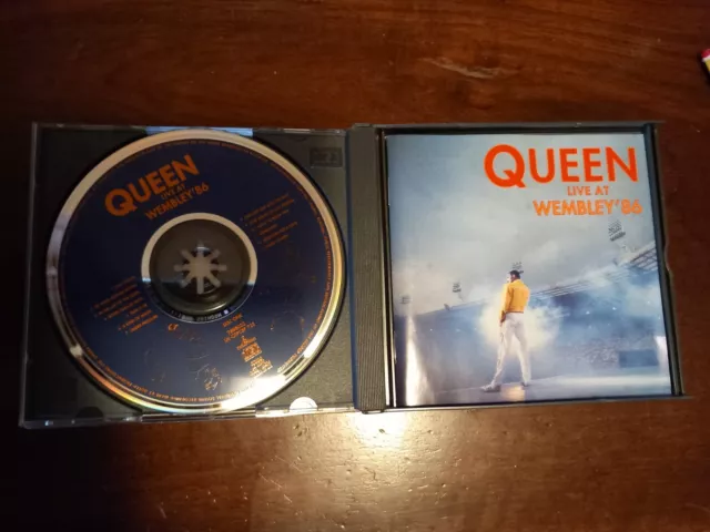 Queen Live at Wembley '86 2CD FatBox 1992 Parlophone UK 1st press  2