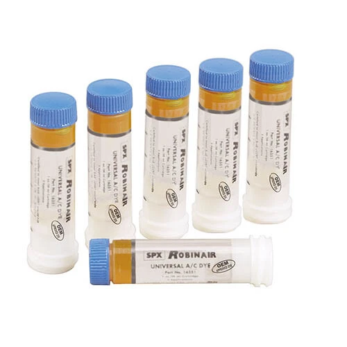 Robinair 16357 Universal A/C Dye Six Replacement Cartridge 6x1/4