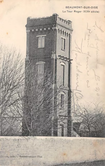 Cpa 95 Beaumont Sur Oise La Tour Roger