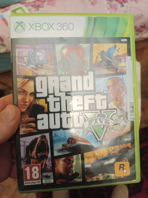 Jeu Grand Theft Auto V (GTA 5) Pour Xbox 360 - Version PAL FR Complète En Boîte