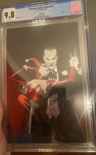 Batman Harley Quinn #1 Cgc 9.8 Alex Ross Foil Variant Joker Catwoman Poison Ivy