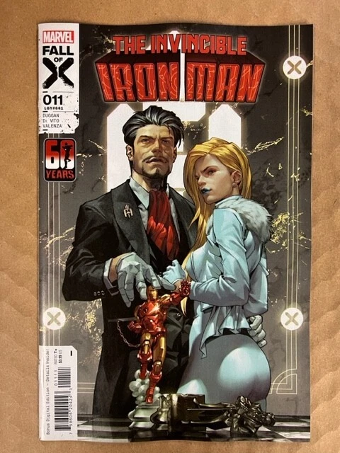 INVINCIBLE IRON MAN #11 KAEL NGU COVER 2023 Marvel Comics Emma Frost FALL OF X