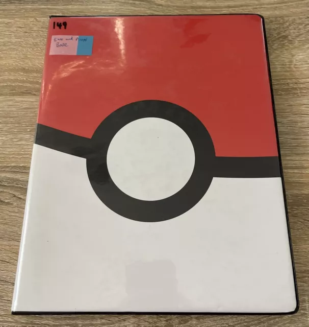 Pokemon Sun & Moon Base Master Set - NOT COMPLETE + Binder