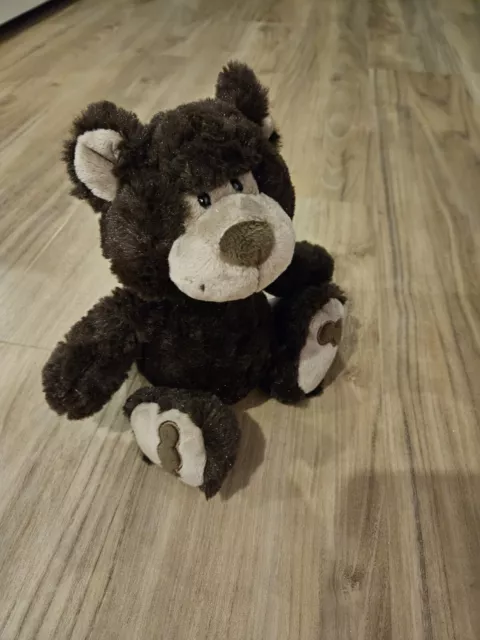 NICI Teddy Bär Plüschtier Stofftier Kuscheltier ca 26cm Honigbär schlenker ✅