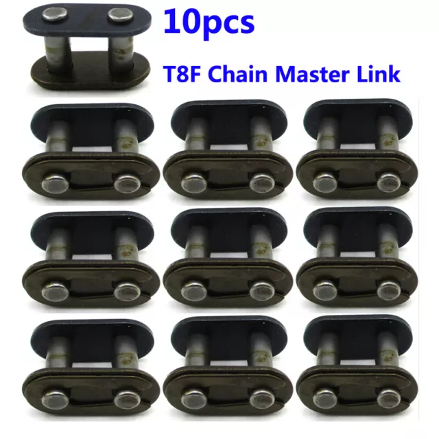 10x T8F Chain Master Link For Mini Moto Quad ATV Dirt Pocket Bike 43cc 47cc 49cc